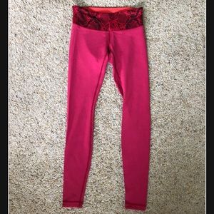 Lululemon Under Wunder Reversible Leggings